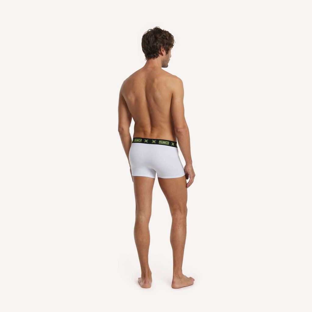 MUNICH white cotton-elastane boxer briefs (5)