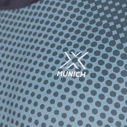 MUNICH Wristband cotton-latex black (9)