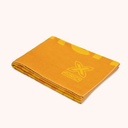 Mustard-colored cotton MUNICH towel. (3)