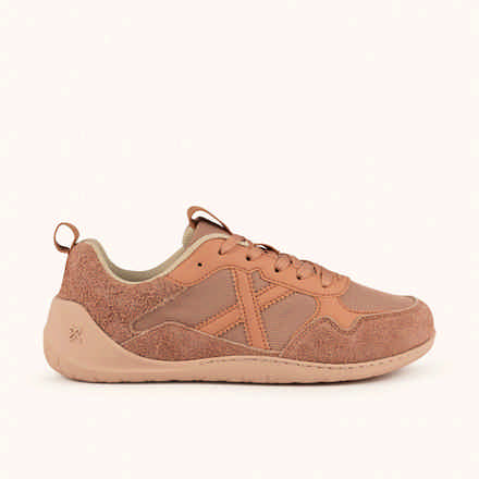 MUNICH FLEXING 09 Terracotta and sand Wild Feet "Barefoot" sneakers with wide toe box (2)