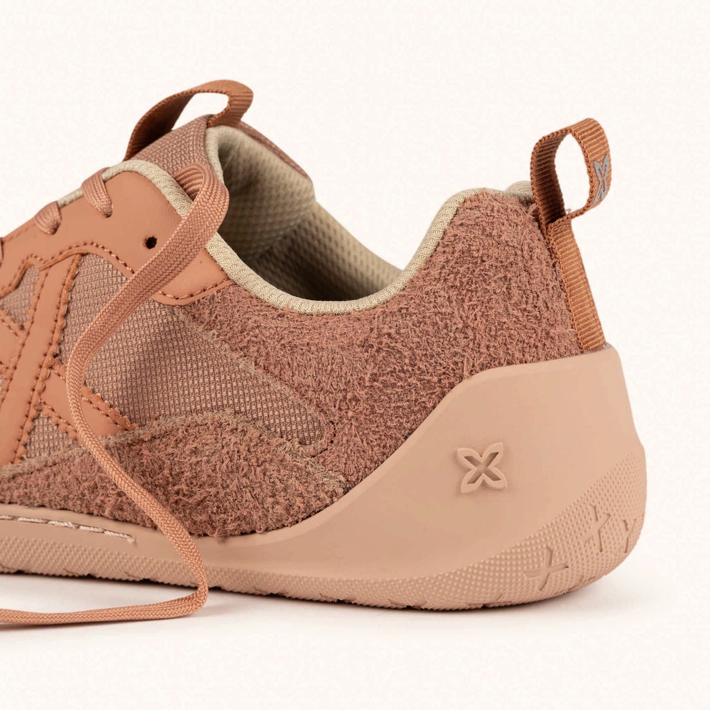 MUNICH FLEXING 09 Terracotta and sand Wild Feet "Barefoot" sneakers with wide toe box (3)