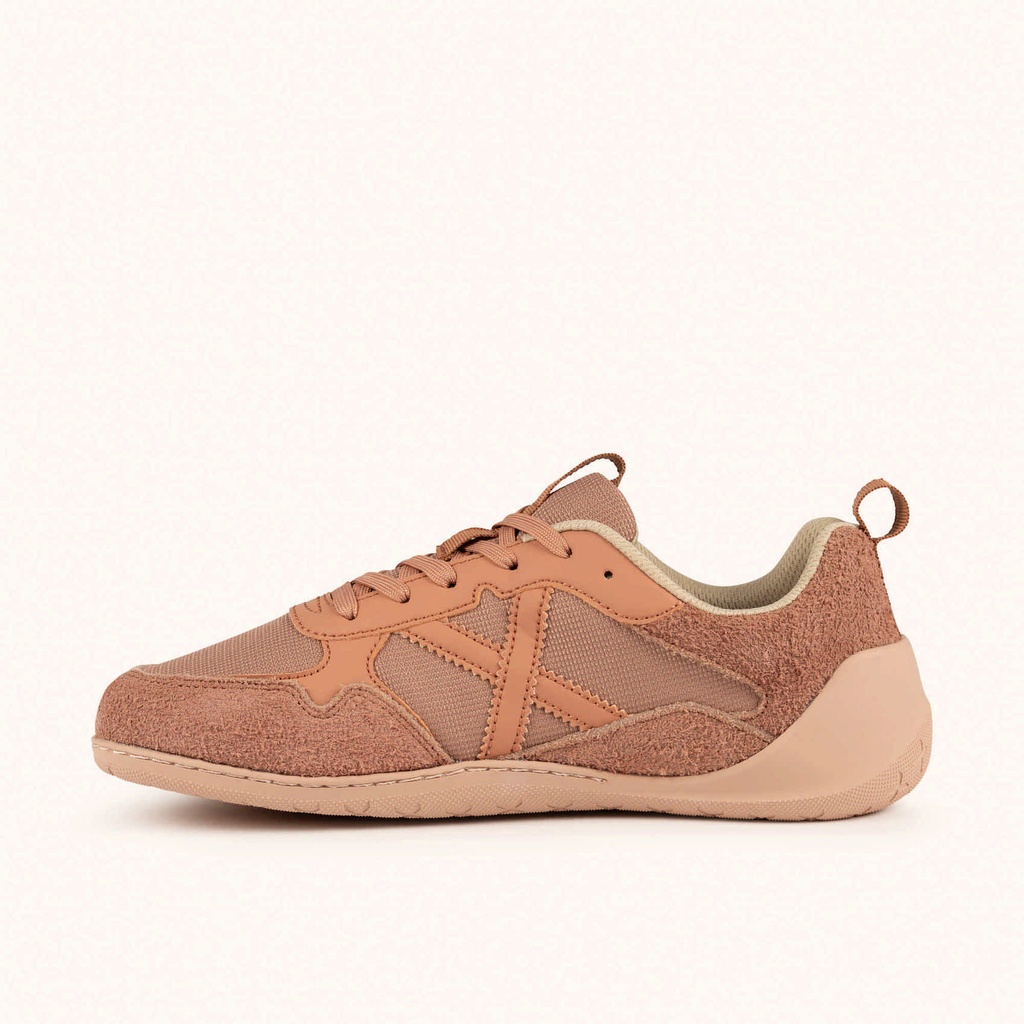 MUNICH FLEXING 09 Terracotta and sand Wild Feet "Barefoot" sneakers with wide toe box (4)