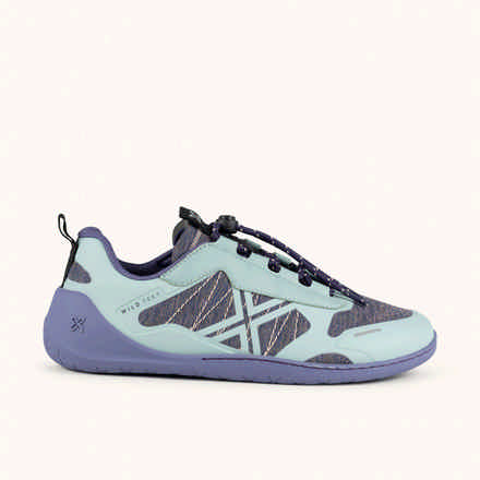MUNICH FREESTEP 05 Salmon and mauve Wild Feet "Barefoot" sneakers with wide toe box (10)