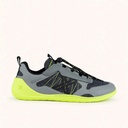 MUNICH FREESTEP 07 Grey and neon yellow Wild Feet "Barefoot" sneakers with wide toe box (1)