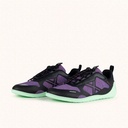 MUNICH FREESTEP 08 Black and purple Wild Feet "Barefoot" sneakers with mint green sole (6)