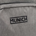 MUNICH BACKPACK STREET C/GREY MELANGE Grey Recycled Polyester Urban Backpack MUNICH BACKPACK STREET C/GREY MELANGE (4)
