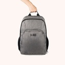 MUNICH BACKPACK STREET C/GREY MELANGE Grey Recycled Polyester Urban Backpack MUNICH BACKPACK STREET C/GREY MELANGE (5)