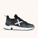 MUNICH CLIK 110 Sneakers athletic style and urban design Black, Grey and White (1)