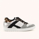 MUNICH CONTINENTAL PREMIUM 27 Sneakers of classic design White, Black, Silver and Animal Print (2)