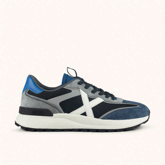 MUNICH DYNAMIX 16 Sneakers in functional urban design Black, Grey and Blue (1)
