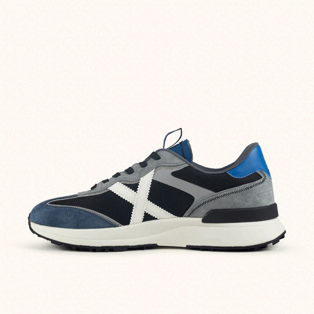 MUNICH DYNAMIX 16 Sneakers in functional urban design Black, Grey and Blue (4)