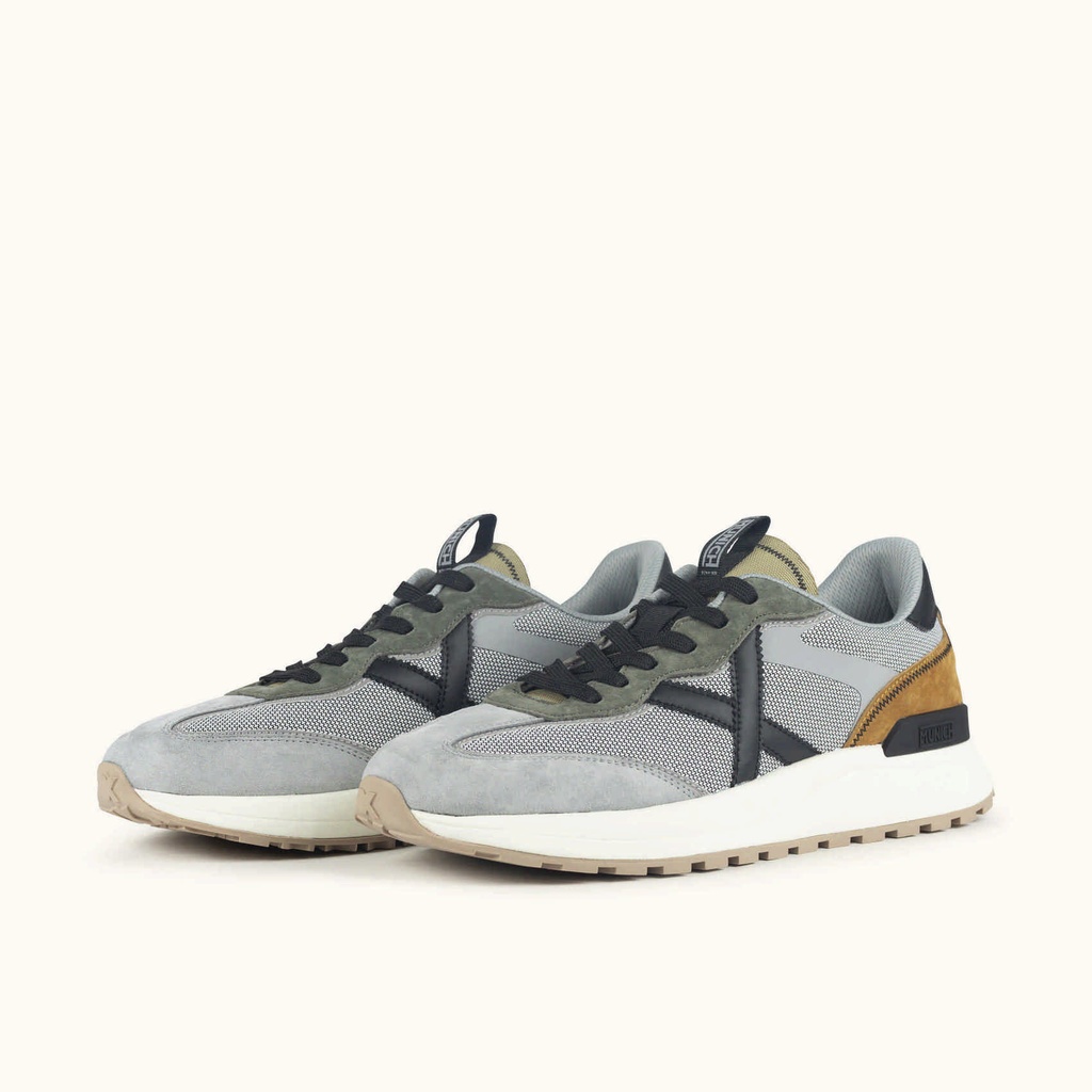 MUNICH DYNAMIX 20 Sneakers in functional urban design Grey, Khaki and Mustard (6)