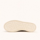 MUNICH LEGIT 125 Sneakers Retro tennis and skate organic essence in White and Olive Green (5)