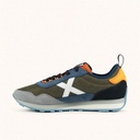Retro Running Sneakers Khaki, Blue, Grey and Orange MUNICH UM 100 (4)