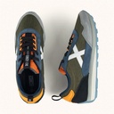 Retro Running Sneakers Khaki, Blue, Grey and Orange MUNICH UM 100 (7)