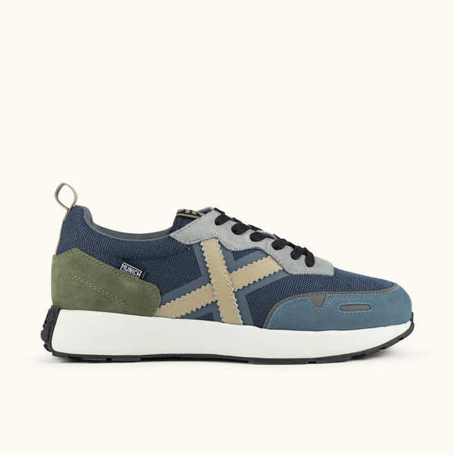MUNICH XEMINE 108 Sports sneakers in Blue and Green (1)