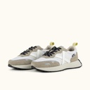 MUNICH XEMINE WMN 116 Sneakers with classic running style and elegant silhouette Beige, White and Silver (6)
