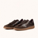 MUNICH BARRU 249 Sneakers of elegant design with crocodile effect Dark Brown and Bronze (6)