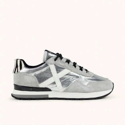MUNICH BARRU 249 Sneakers of elegant design with crocodile effect Dark Brown and Bronze (10)