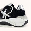 MUNICH NEXA 32 Futuristic design sneakers Black, Silver and White (4)