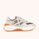 MUNICH NEXA 33 Sneakers futuristic design Sand, Pink and Brown (2)