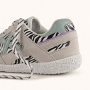 MUNICH MINI GOAL W 1633 Barefoot classic and flat grey and zebra kids' sneakers (3)