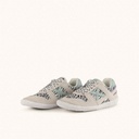 MUNICH MINI GOAL W 1633 Barefoot classic and flat grey and zebra kids' sneakers (6)