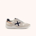 MUNICH MINI GOAL W 1636 Barefoot kids' classic and flat white and grey sneakers (2)