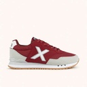 MUNICH DASH 2.0 292 Retro Running Sneakers with a timeless design Maroon, Light Grey and White (2)