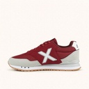 MUNICH DASH 2.0 292 Retro Running Sneakers with a timeless design Maroon, Light Grey and White (4)