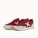 MUNICH DASH 2.0 292 Retro Running Sneakers with a timeless design Maroon, Light Grey and White (6)
