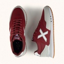 MUNICH DASH 2.0 292 Retro Running Sneakers with a timeless design Maroon, Light Grey and White (7)