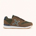 MUNICH DASH 2.0 294 Retro Running Sneakers with a timeless design Brown, Olive Green and Navy Blue (1)