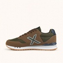 MUNICH DASH 2.0 294 Retro Running Sneakers with a timeless design Brown, Olive Green and Navy Blue (4)
