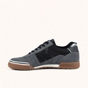MUNICH G-3 484 Urban style canvas sneakers Grey and Black (6)