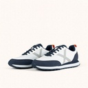 MUNICH RUSH 10 Retro Running Sneakers White, Navy Blue, Grey and Orange (6)