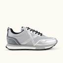 MUNICH STEREO 09 Sneakers with character silhouette and retro touches Black and White (7)