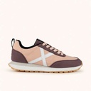 MUNICH RUSH WMN 16 Retro Running Sneakers Pink, Mauve and White (2)