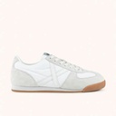 MUNICH STEREO WMN 12 Retro design sneakers White, Light Grey and Caramel (2)