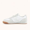MUNICH STEREO WMN 12 Retro design sneakers White, Light Grey and Caramel (4)
