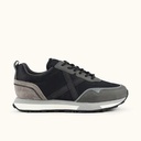 MUNICH NEXT 24 Urban and sporty design sneakers Black and Grey (2)