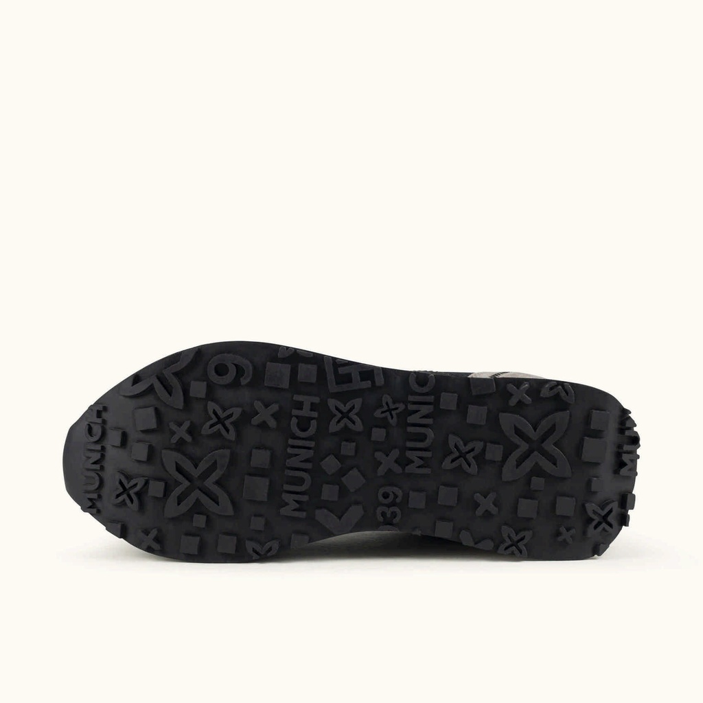 MUNICH NEXT 24 Urban and sporty design sneakers Black and Grey (5)