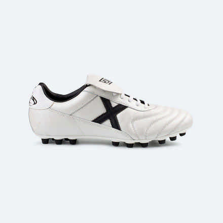 MUNICH MUNDIAL U25 Zapatillas fÃºtbol sala de piel estilo clÃ¡sico Blanco (2)