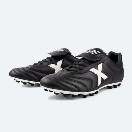 MUNICH MUNDIAL U25 Zapatillas fÃºtbol sala de piel estilo clÃ¡sico Blanco (9)
