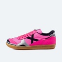 MUNICH GRESCA 10 Zapatillas fÃºtbol sala DiseÃ±o Rosa y Plateado (4)