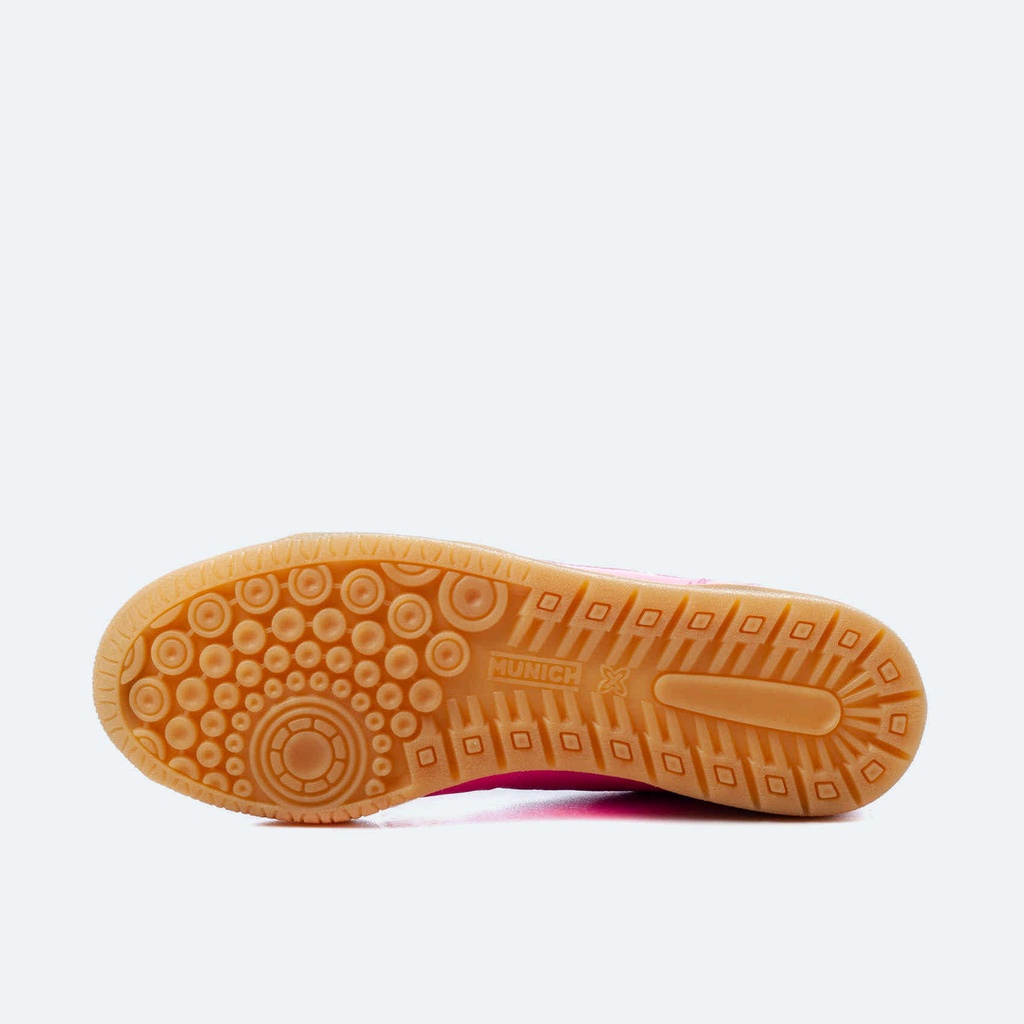 MUNICH GRESCA 10 Zapatillas fÃºtbol sala DiseÃ±o Rosa y Plateado (5)