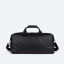 Mochila de piel negra con banda para trolley BACKPACK CRAFT (7)