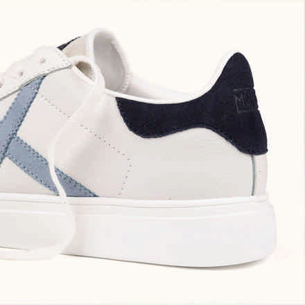 MUNICH RETE 079 Retro tenis y skate Blanco y MarrÃ³n (10)