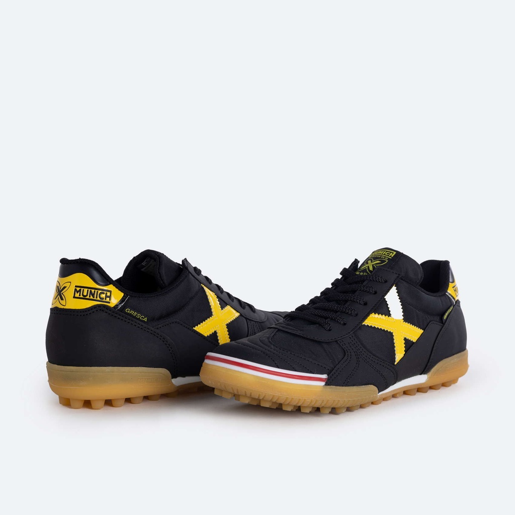 Zapatillas fÃºtbol sala Negro y Amarillo MUNICH GRESCA GENIUS 606 (6)
