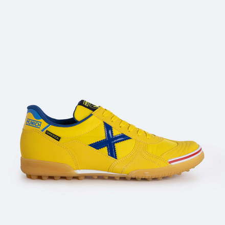 Zapatillas fÃºtbol sala Amarillo y Azul MUNICH GRESCA GENIUS 607 (2)